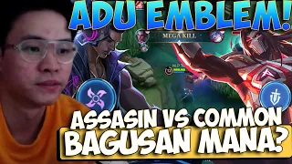 BRODY ASSASIN SAMA MOSKOV COMMON MENANG MANA?? - Mobile Legends