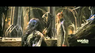 The Hobbit: The Desolation of Smaug VFX | Breakdown - Thranduil's Realm | Weta Digital