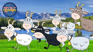 Oh, I know a pasture | Children's Songs with Animation