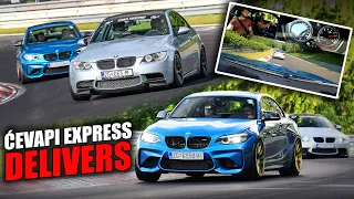 Driving a Modified BMW M2 & E92 M3 Bumper-to-Bumper on the Nürburgring!