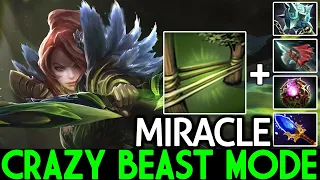 MIRACLE [Windranger] Crazy Beast Mode Annoying Pos 1 Dota 2