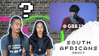 Your favorite SOUTH AFRICANS react - Wing | GBB 2023 Solo Wildcard