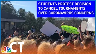 Students Protest Decision to Cancel Sports Tournaments Over