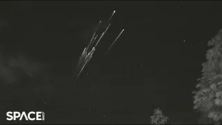 Fireballs over Puerto Rico likely from doomed Starlink batch