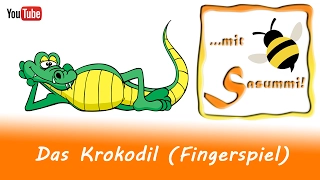 Fingerspiele mit Sasummi - Das Krokodil (Fingerspiel)