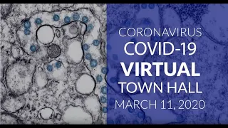 DeKalb County Hosts Virtual Town Hall meeting re: COVID-19, Coronavirus