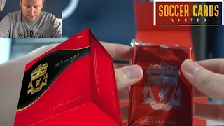2022-23 Topps Liverpool Lineage Soccer Hobby Box Opening And Review | 3 Encased Autographs Per Box!