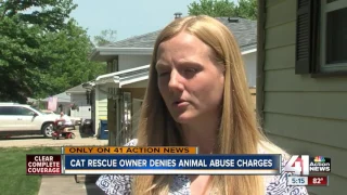 Cat rescue owner denies animal neglect charges