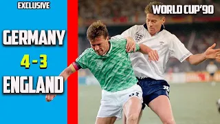 West Germany vs England 4 - 3 Semi Finals World Cup 90