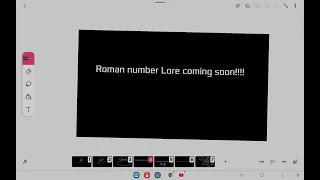 the Roman number lore trailer!!