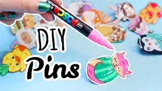 I Made DIY Plastic Pins...it's a good time