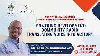 “Powering Development: Community Radio Translating Voice into Action” | Dr. Patrick Prendergast