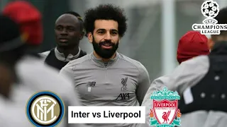 Intet Milan vs Liverpool | Pre-Match Training Session | UCL