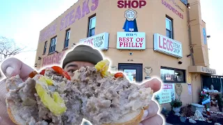 Award-winning Leo's Cheesesteak. Does this live up to being the "Best Philly Cheesesteak"?