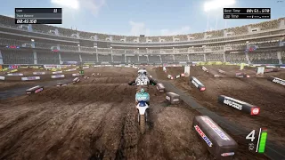 ME Supercross The Game Oakland #1 Lap Time BUG