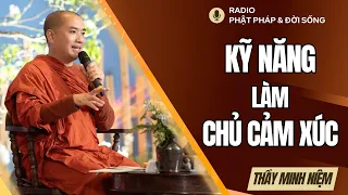 Kỹ năng kiểm soát và Làm chủ cảm xúc bản thân, Thầy Minh Niệm | Radio Phật Pháp & Đời Sống