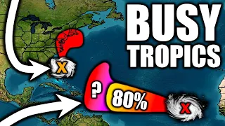 The Tropics Are Exploding With Activity, Next Hurricane?