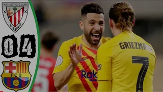 ATHLETIC BILBAO VS BARCELONA 0-4 ALL GOALS & HIGHLIGHT 2021