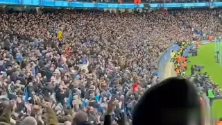 Pep Guardiola crazy reaction on Riyad Mahrez free-kick goal vs Chelsea Fc