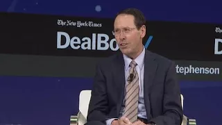 AT&T CEO speaks out on the Time Warner deal