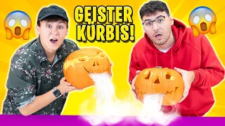 EIN ECHTER GEISTERKÜRBIS! (HALLOWEEN CHALLENGE)