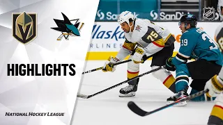 Golden Knights @ Sharks 2/13/21 | NHL Highlights