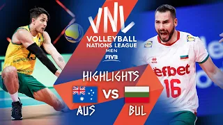 AUS vs. BUL - Highlights Week 1 | Men's VNL 2021