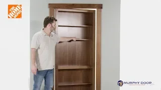 In-Swing Murphy Door Installation (HIDDEN DOOR!)