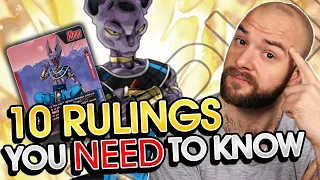 10 Rulings You NEED To Know For DragonBall Fusion World!