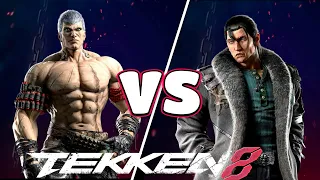 Tekken 8 | Results Of Watching Knee (Bryan) VS JDCR (Dragunov) 100 Times!!