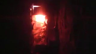 Прилет ЖД (видео 2) Донецк 2 февраля 2017г