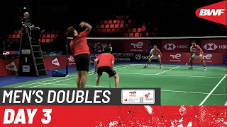 BWF Thomas Cup | Gideon/Sukamuljo (INA) vs Jomkoh/Kedren (THA) | Group A