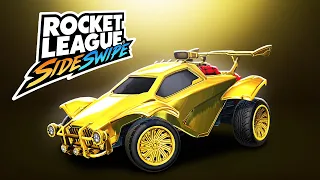 The Golden Octane in Rocket League Sideswipe (OCTANE GOLD / GOLDTANE)