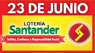 Resultado LOTERIA DE SANTANDER  VIERNES 23 de JUNIO de 2023