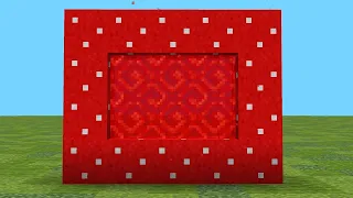 portal of any block is possible ▶️ Minecraft