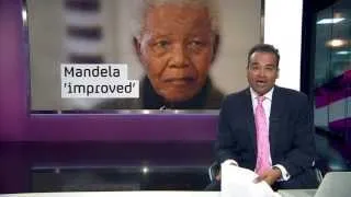 Mandela makes 'great improvement'