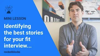 How to find the right stories for the fit portion of consulting interviews