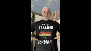 Germans are not always angry!