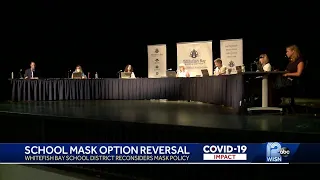 Whitefish Bay School Board votes to change mask policy