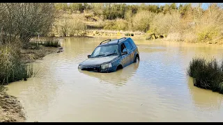 WAYNES FREELANDER DISASTER FAIL OFF-ROAD PAY&PLAY @ TIXOVER QUARRY 4x4 DISCOVERY RANGE ROVER LAND