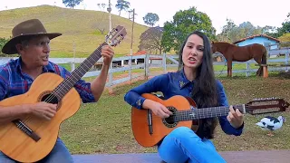 Pagodes olhos lindos - interpretação Evaldo Carvalho e  Jaqueline (Pai e filha)