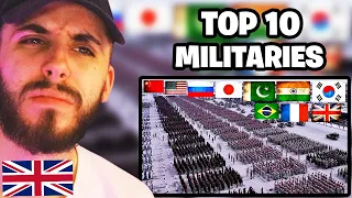 British Guy Reacts to 10 Most Powerful Militaries In The World | 2023