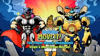 Warioware Move it! - Megagame Muscles Two Player, Crygor & Mike "Extreme Body!" - Switch