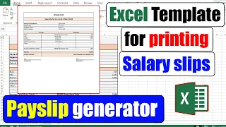 Automate printing Payslips and Salary slips