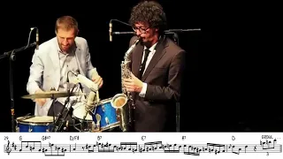 Luigi Grasso - Terrific | Alto Sax Solo Transcription (w/ Ignasi Terraza Trio)