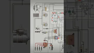 ЗАЗ 110216  Таврия ,СХЕМА Электрооборудования автомобиля(1)