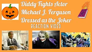 Diddy Freaks out Dressed as #joker #reaction #shorts #comedy #halloween #tiktok #lol #funny #diddy