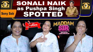 Sonali Naik Snapped at Maddam Sir Set | Sony Sab | Glitter And Glamour |