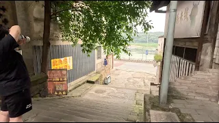[2W] 4K Old Houses Scattered on Mountain | City walk | Not protect better | Old Street | ChongQing