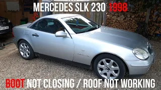 Mercedes SLK 230 1998 - Boot Won't Close And Roof Won't Open